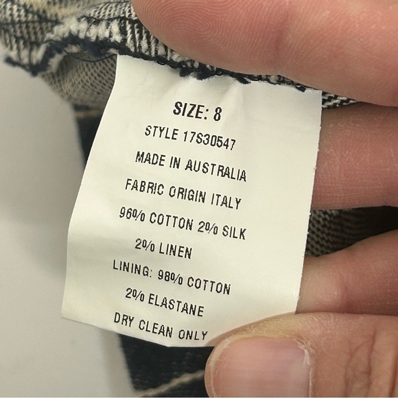 Manning Cartell Pinstriped Waist Tie Denim Shorts - Picture 11 of 14